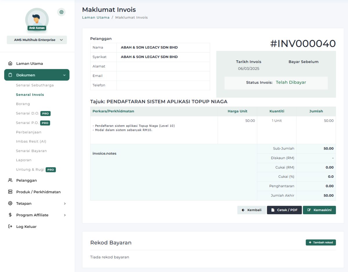 Invois Online